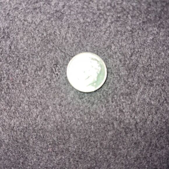 Rugby Knitting Mills 100% Wool Trench Coat Gray Size 10 - Picture 8 of 10